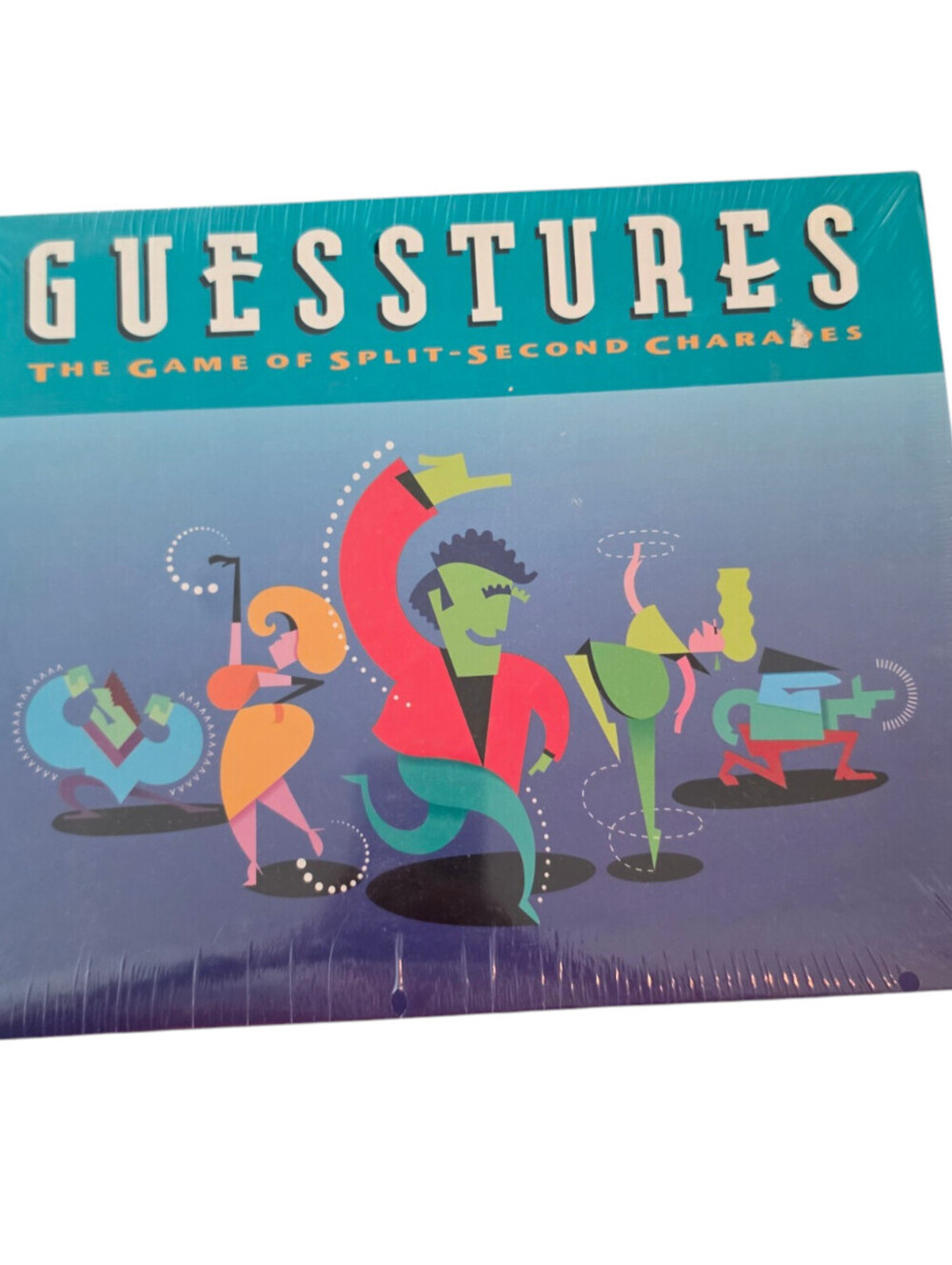 Hasbro Guesstures The Game of Split Second Charades 1990 SEALED